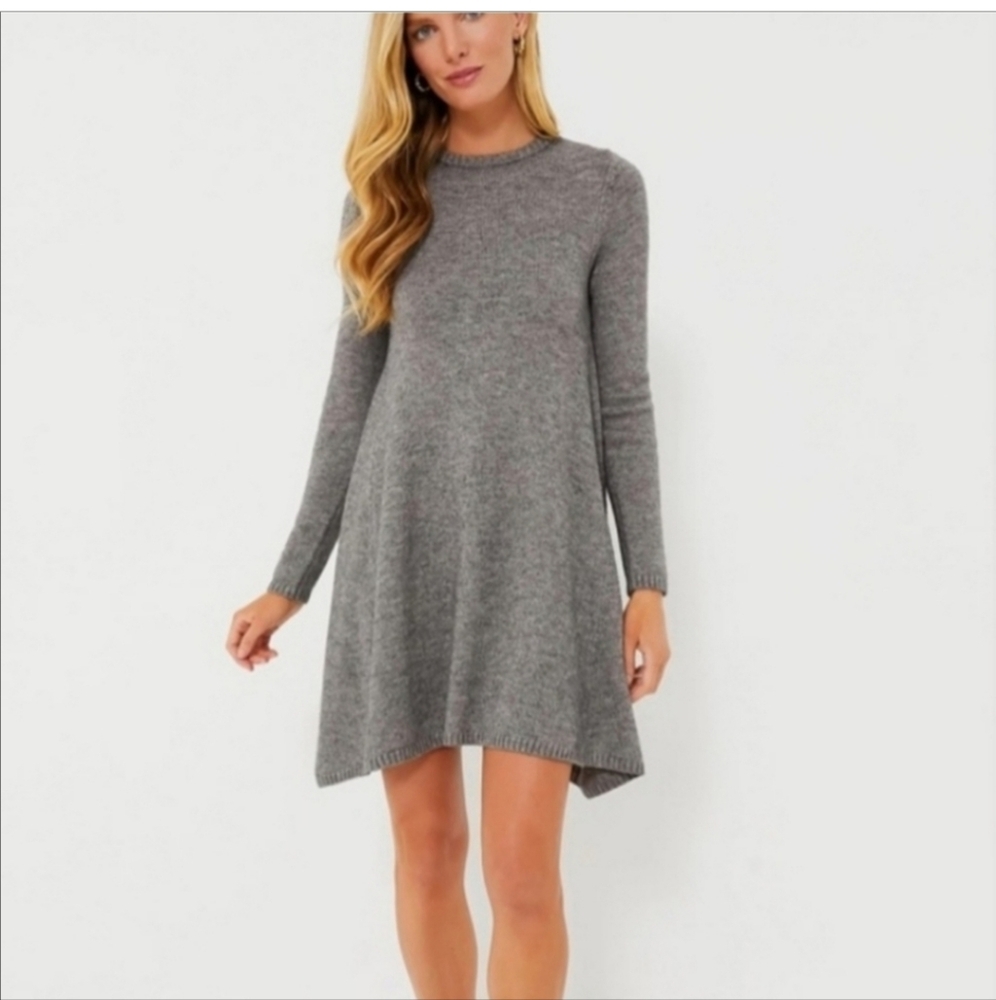 Tuckernuck Pomander Place Gray Mini Dress